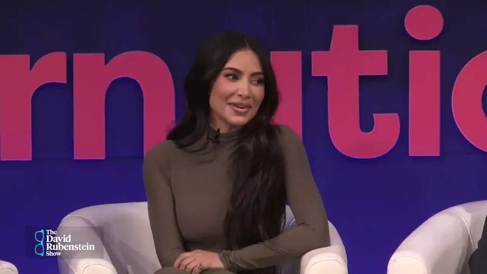 Kim Kardashian on The David Rubenstein Show