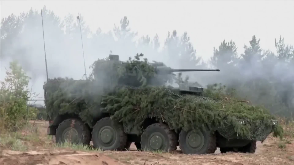 Germany Rearms in a CBS 60 Minutes documentary